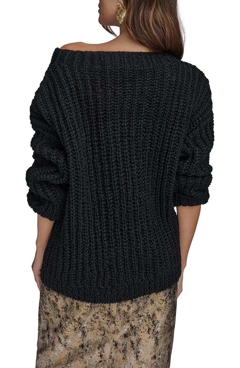 Donna Karan New York Open Stitch Sweater, Alternate, color, 