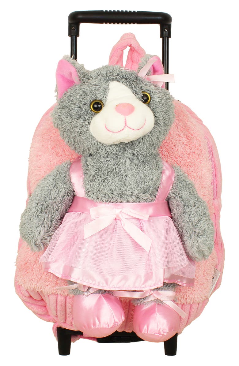 Popatu Kids' Kitty Trolley Backpack, Main, color,