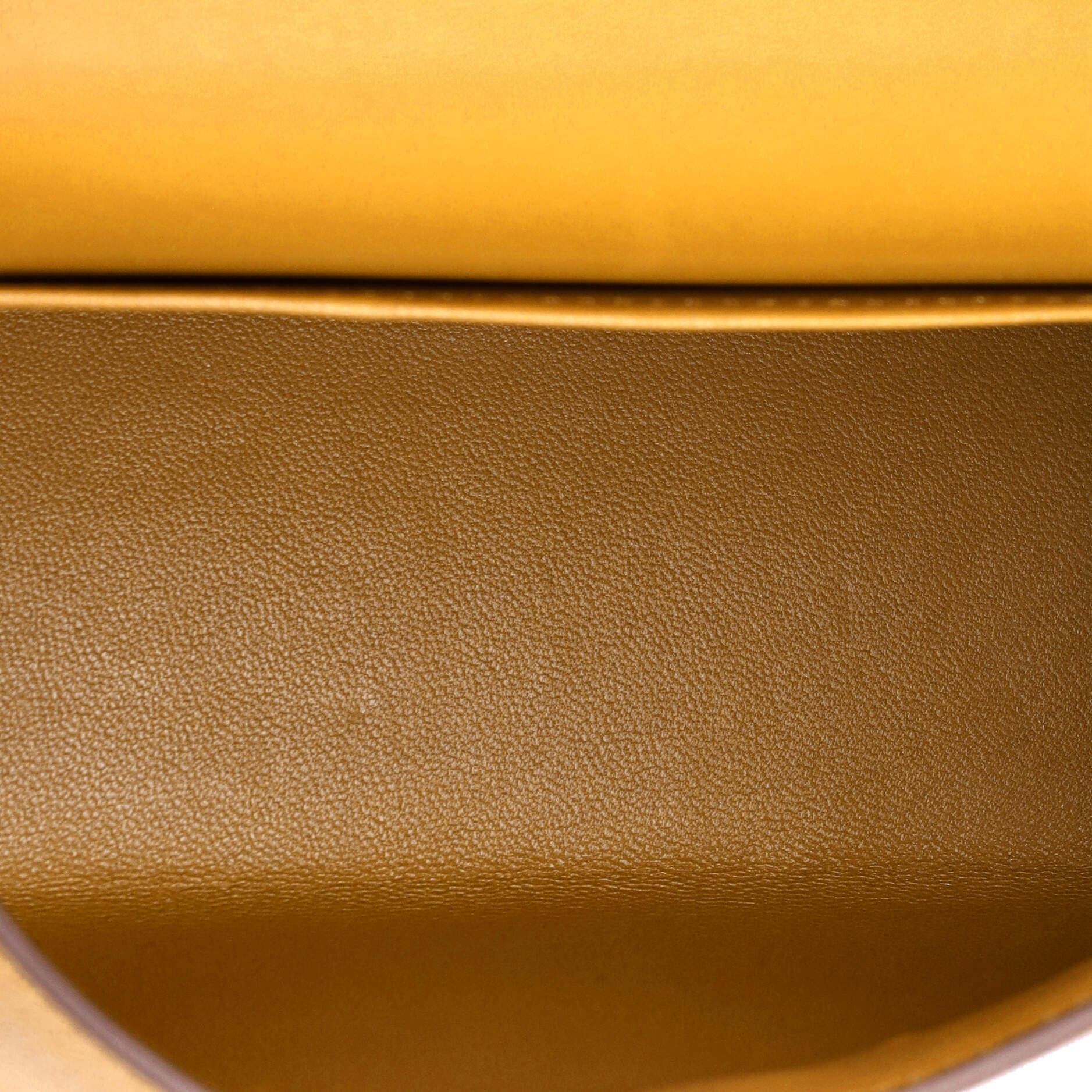 Pre-Owned Hermes Kelly Mini II Bag Bicolor Chevre Mysore with Permabrass Hardware 20, Alternate, color, 