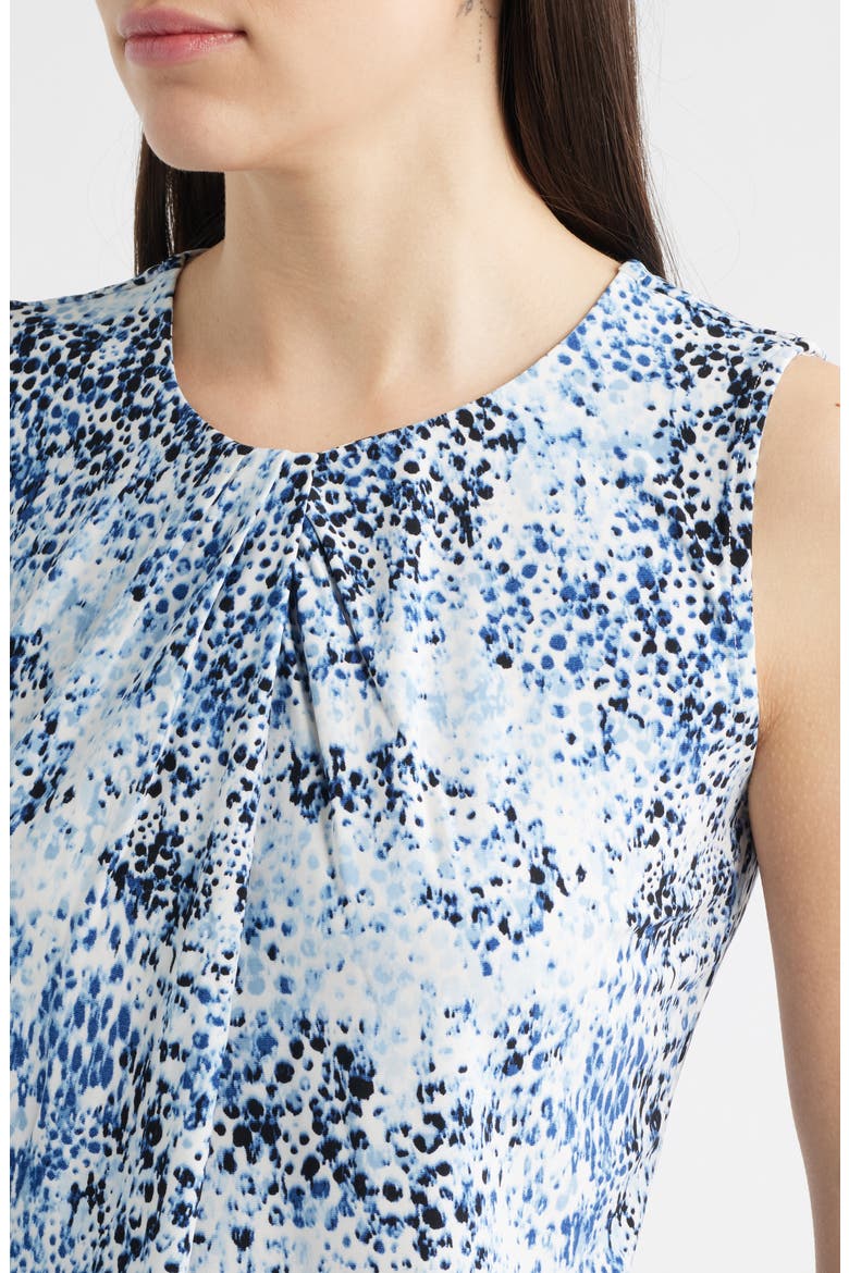 Pleated Shell, Alternate, color, CRISP WHITE MULTI