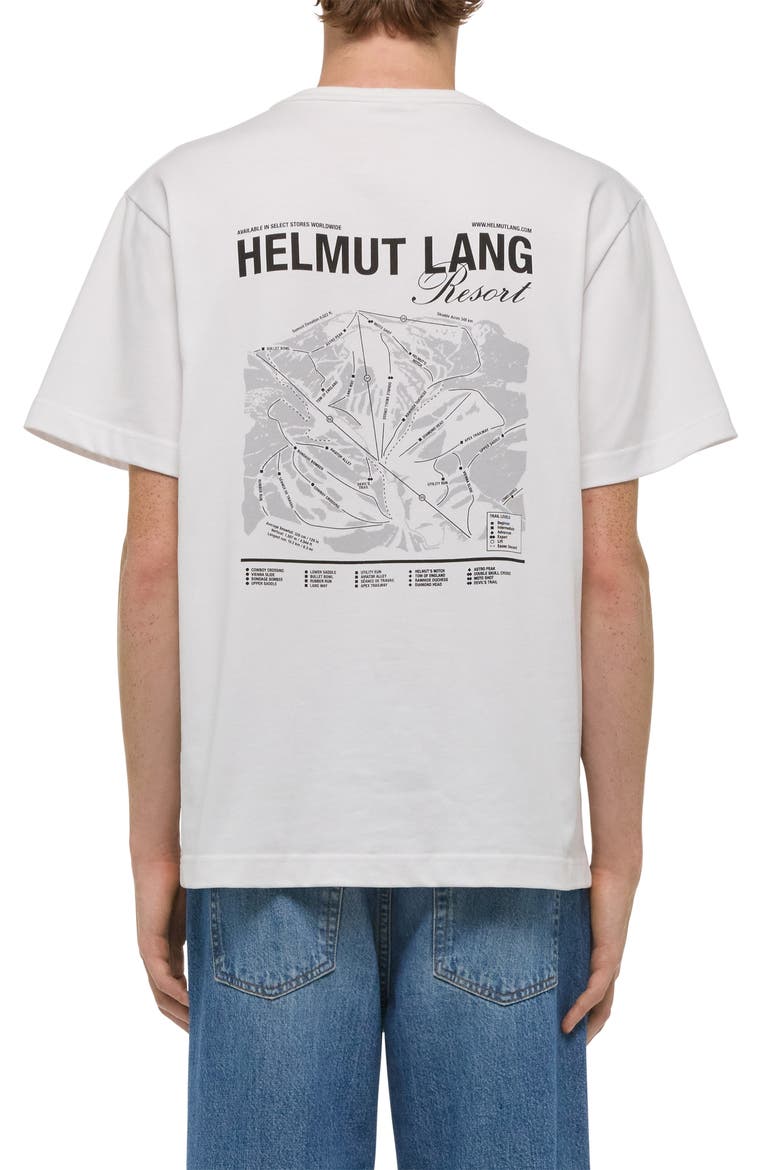 Ski Map Graphic T-Shirt, Alternate, color, WHITE