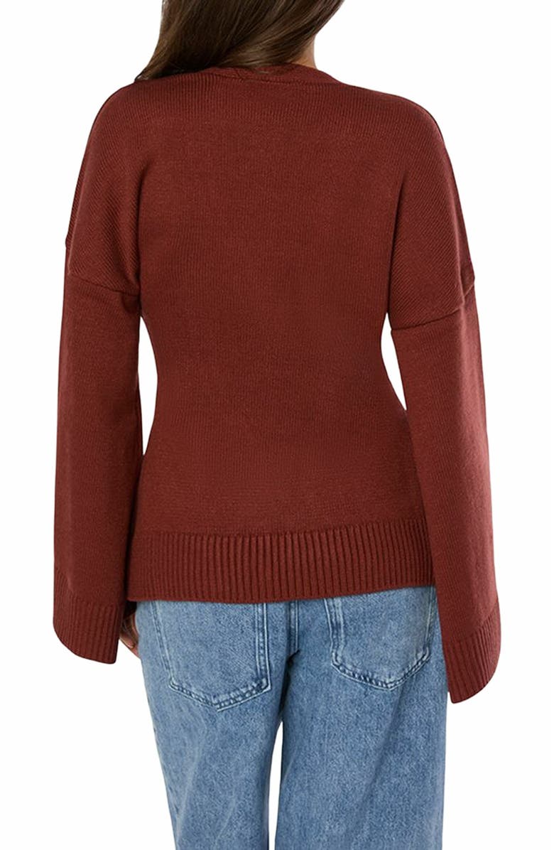 WeWoreWhat Cinched Waist Cardigan, Alternate, color, 