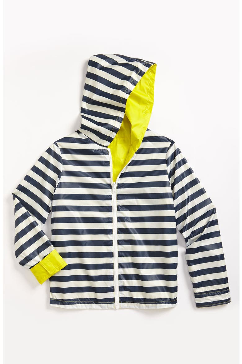 Reversible Raincoat, Alternate, color, LEMONCELLO