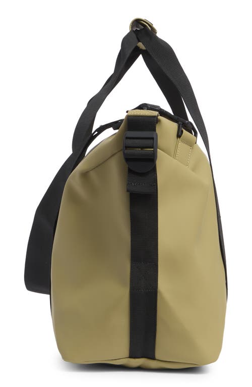 Rains Hilo Waterproof Weekend Bag In Brown