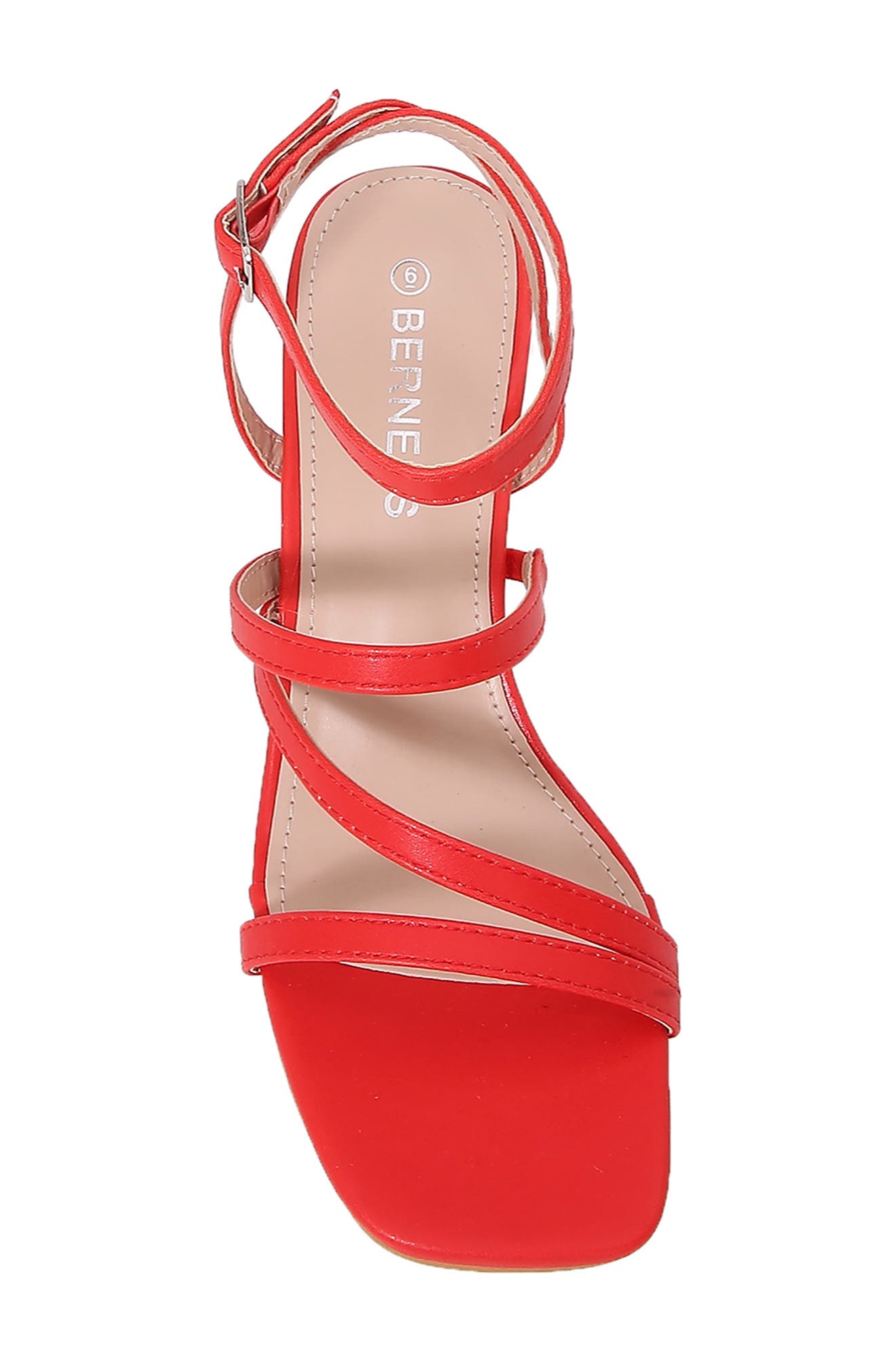BERNESS Lotus Sandal, Alternate, color, Red
