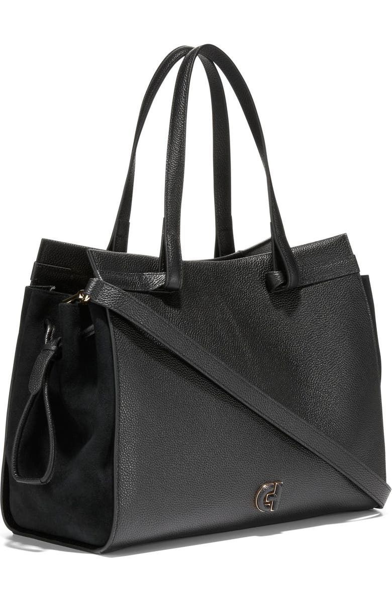 Cole Haan Grand Ambition Leather Cinched Satchel Bag, Alternate, color,