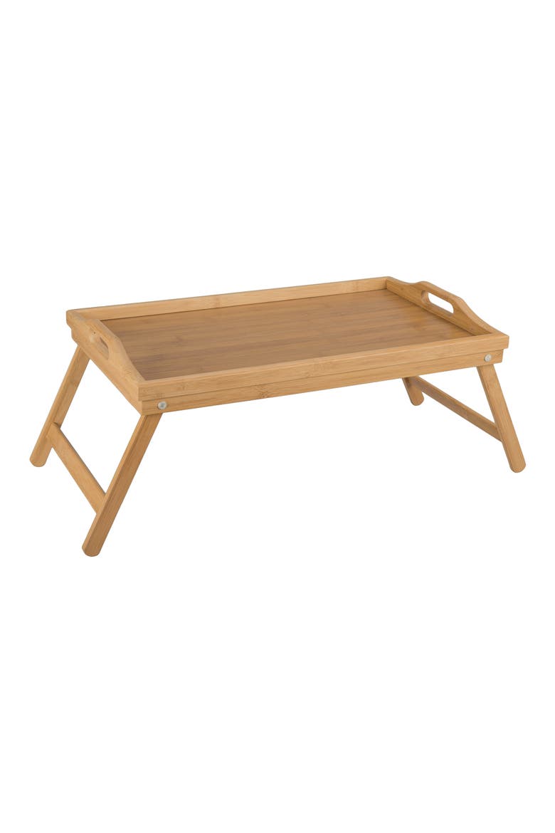 Folding Breakfast Tray, Main, color, NATURAL