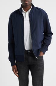 BOSS Shepherd Mixed Media Full Zip Sweatshirt