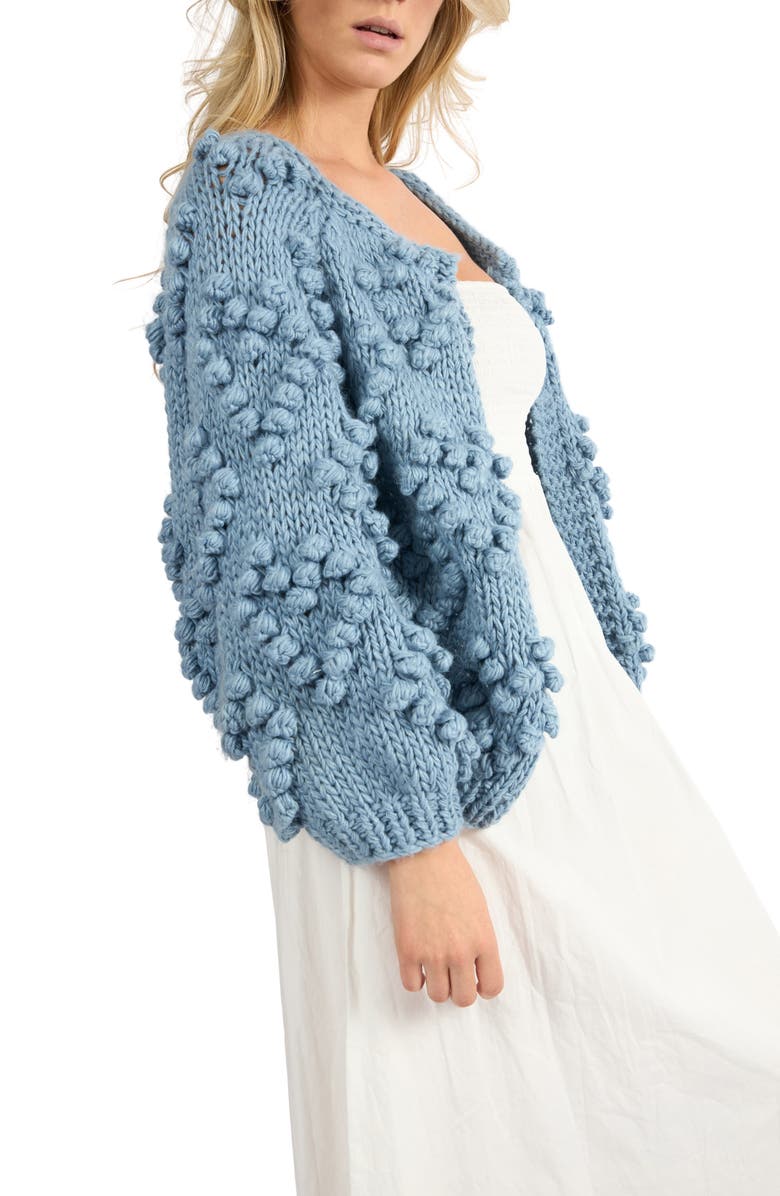 Viens Avec Moi Popcorn Cardigan, Alternate, color, 