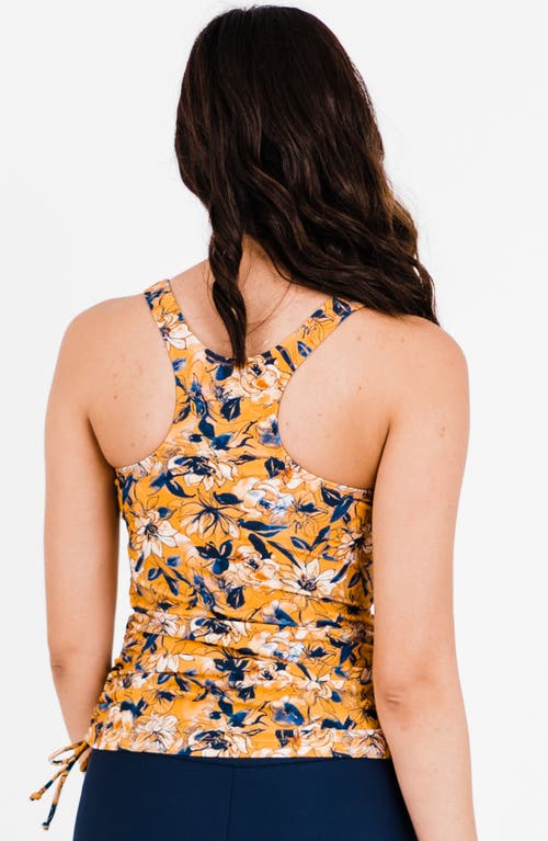 Calypsa Maya Tankini Swim Top With Built-in Bra