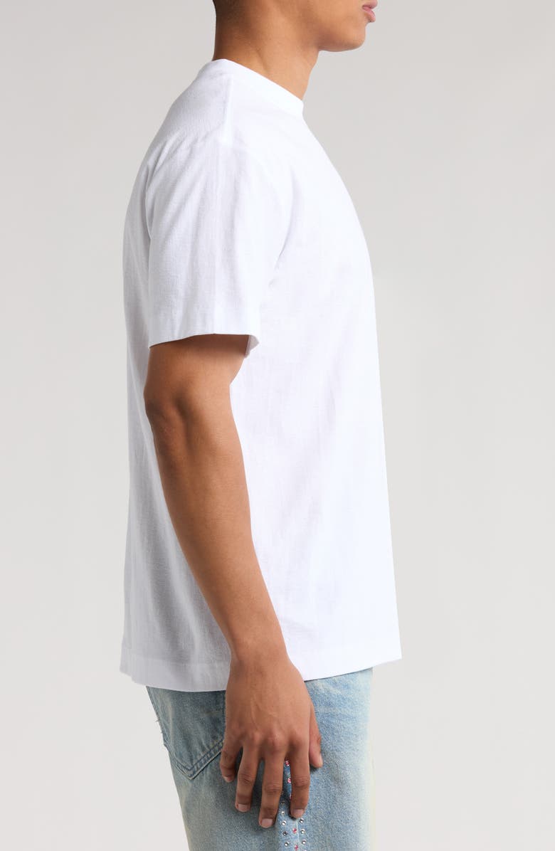 Textured Jersey Graphic T-Shirt