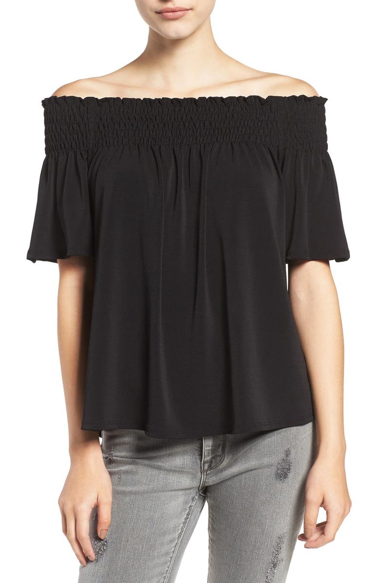 BP. Off the Shoulder Top, Main, color,