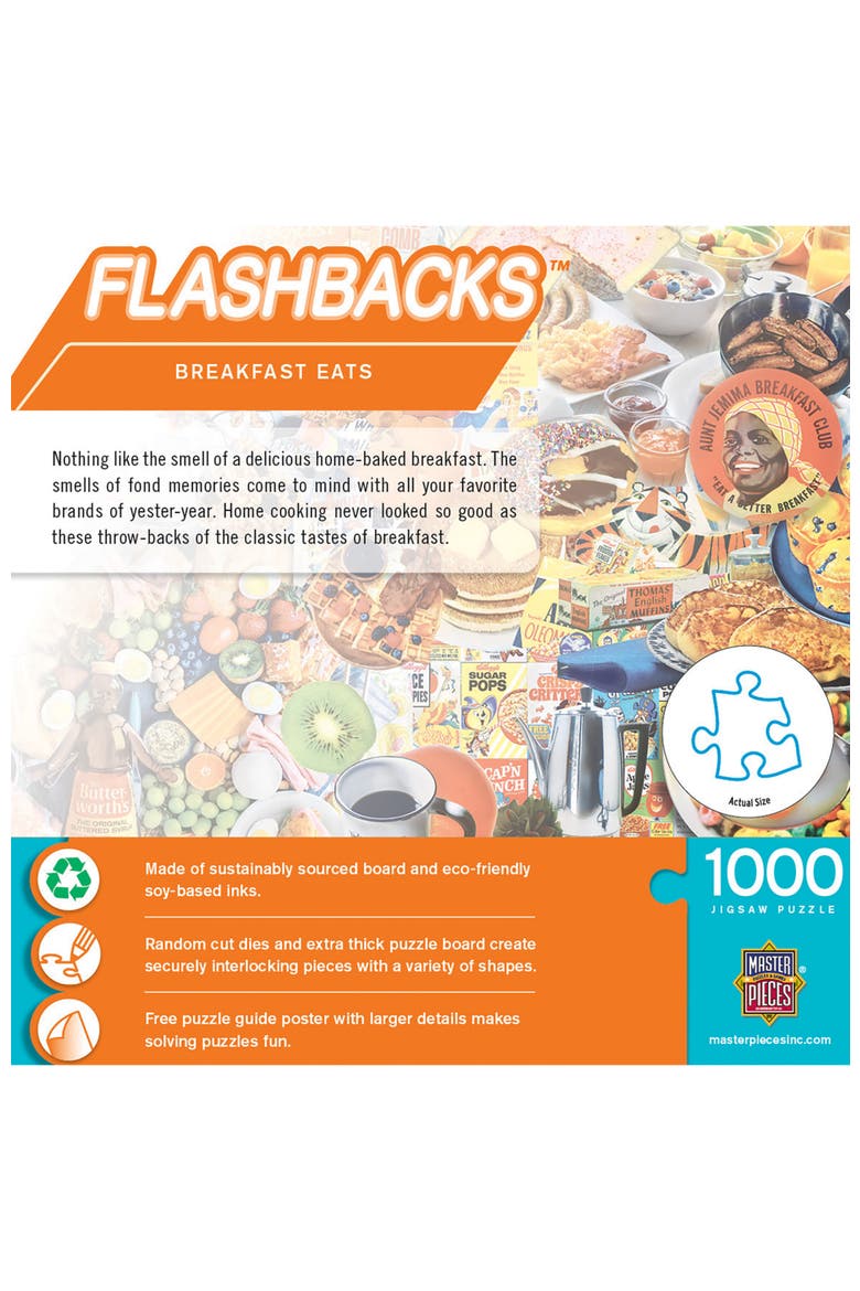 Breakfast Eats 1000 Piece Jigsaw Puzzle, Alternate, color, Multicolor