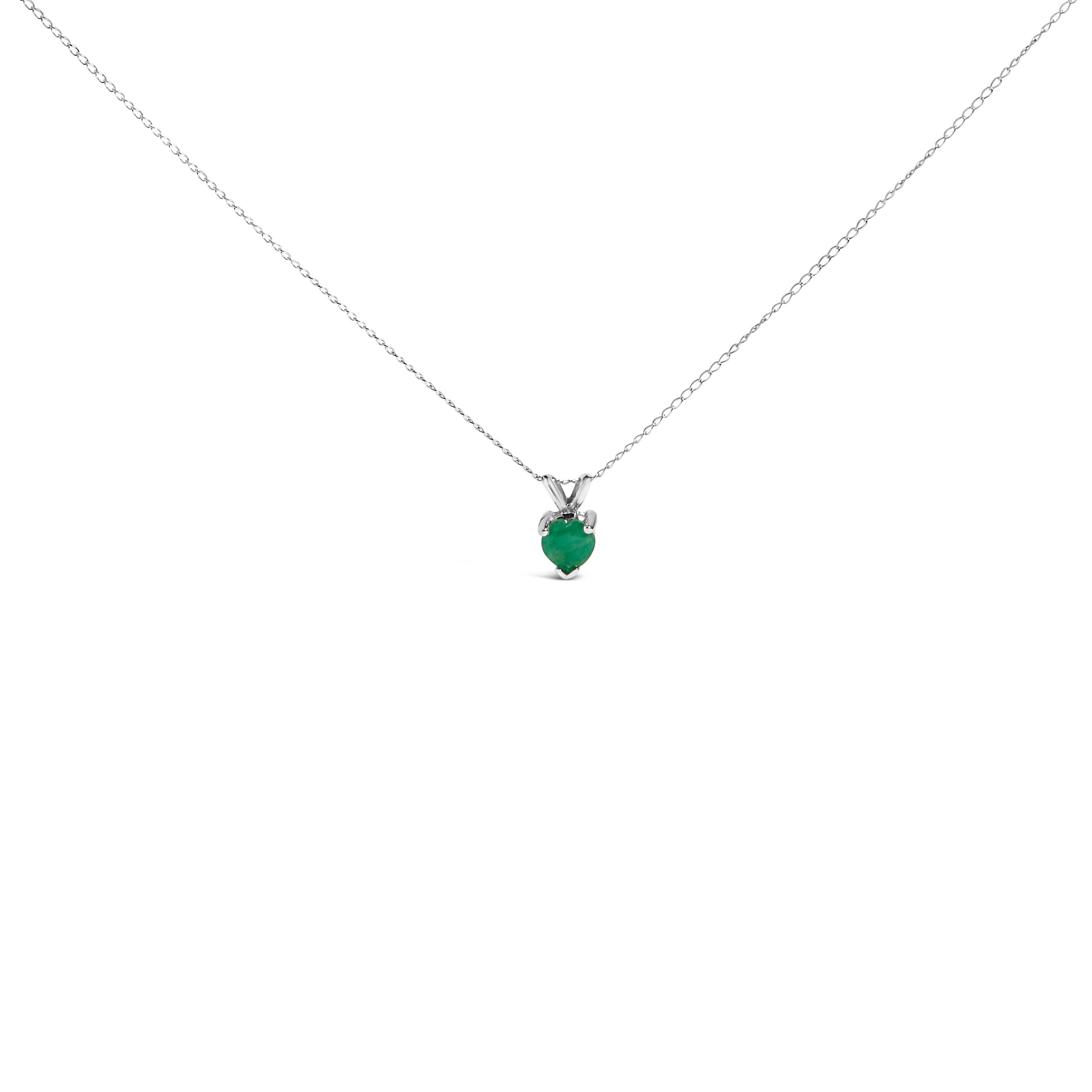 selected Green Emerald | White