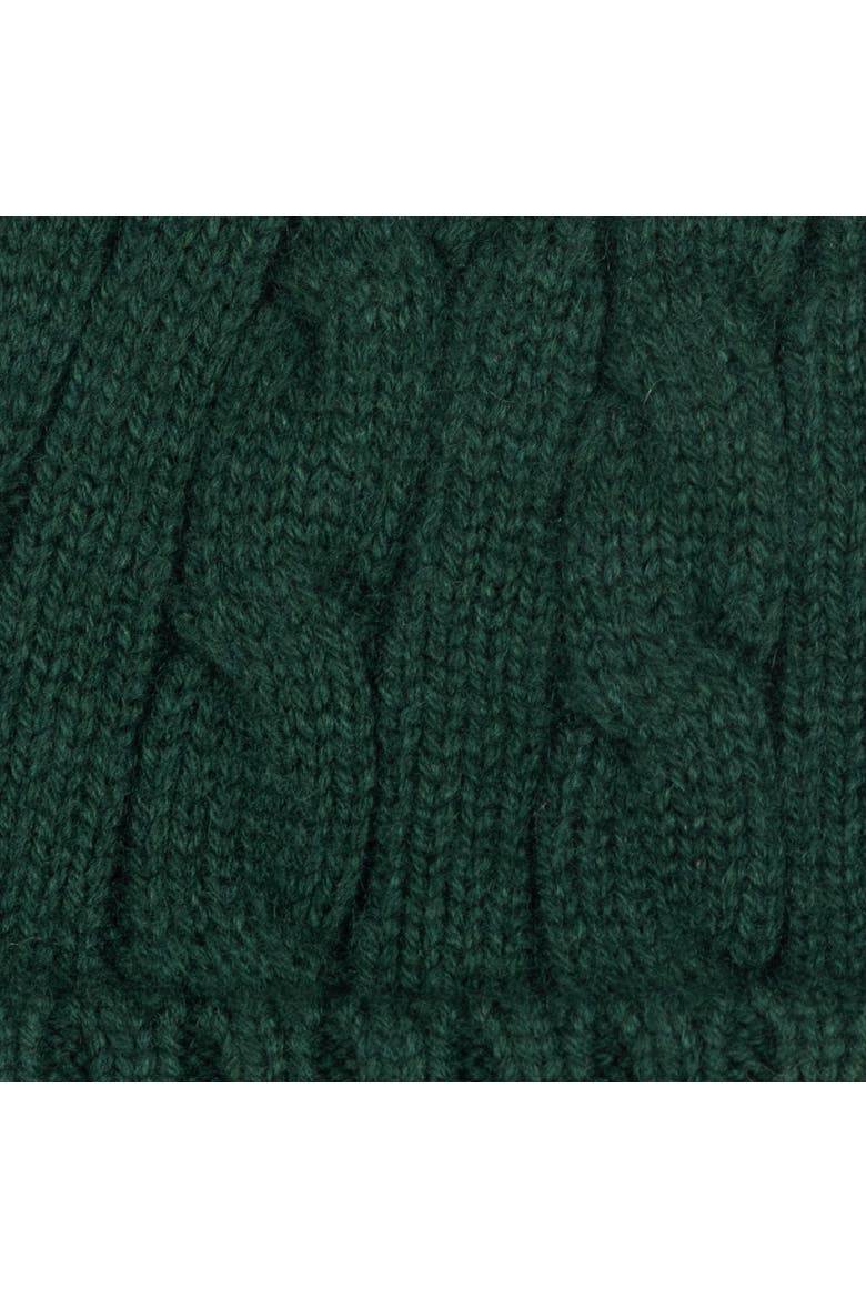 Cable Litchfield Bear Beanie, Alternate, color, Moss Agate