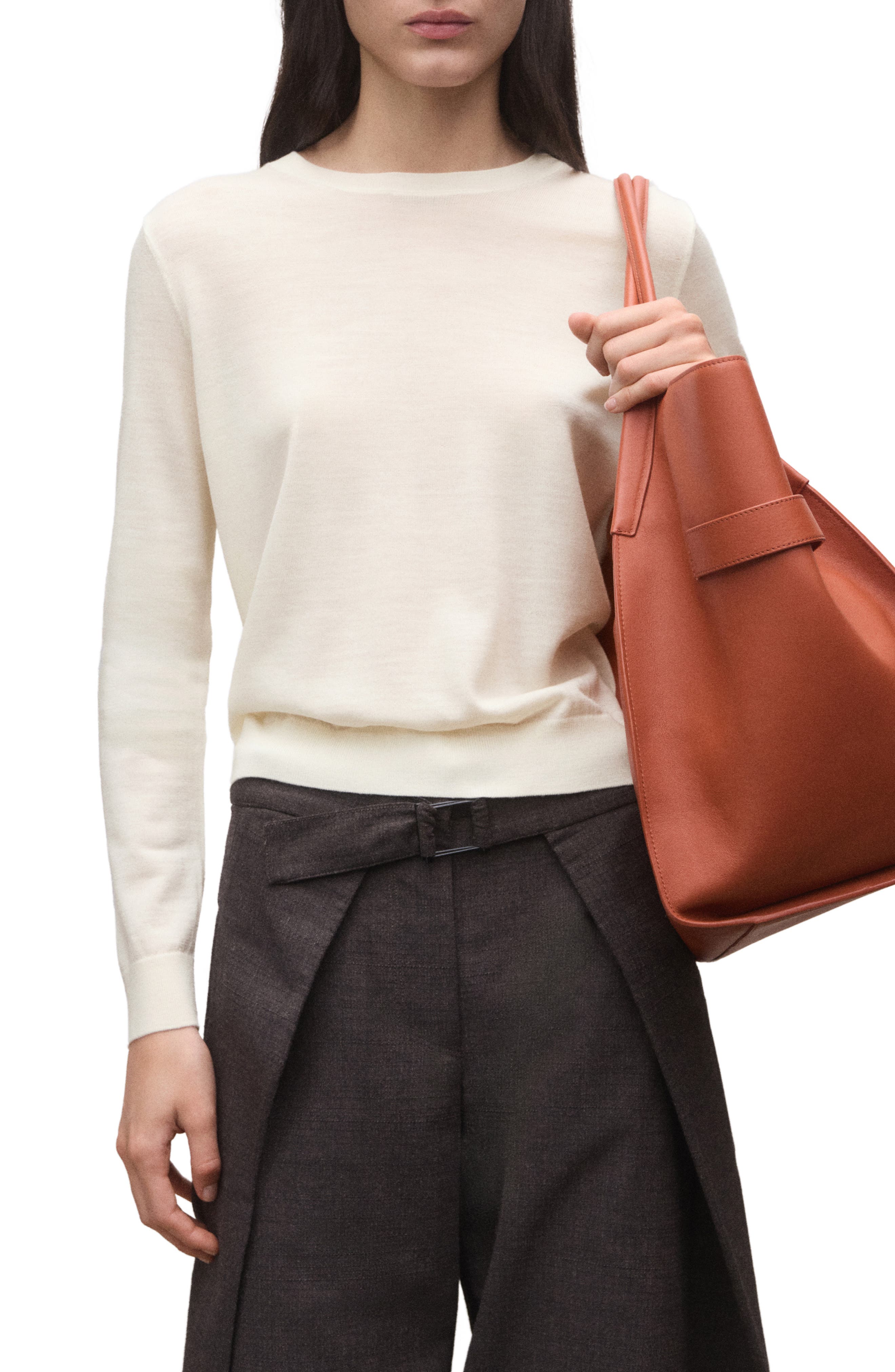 Crewneck Wool Sweater - image 3