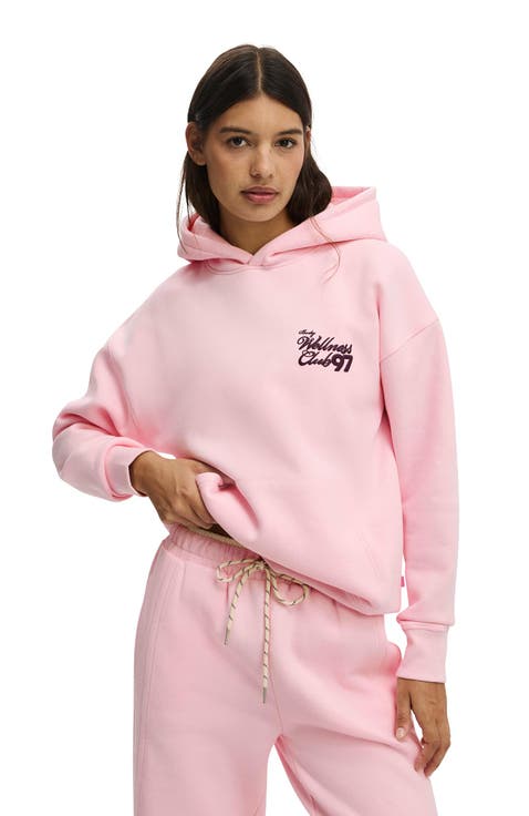 Women's Active Plush Premium Graphic Hoodie