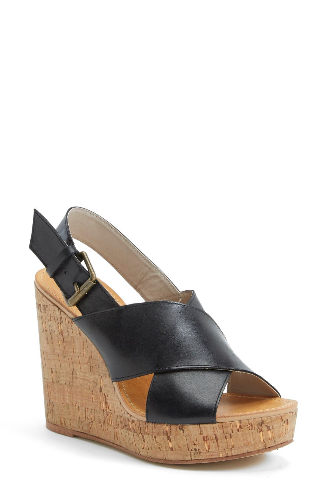 Hinge 'Hannah' Wedge Sandal, Main, color, 