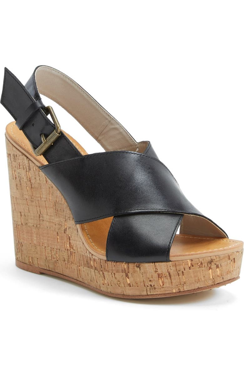 Hinge 'Hannah' Wedge Sandal, Main, color,