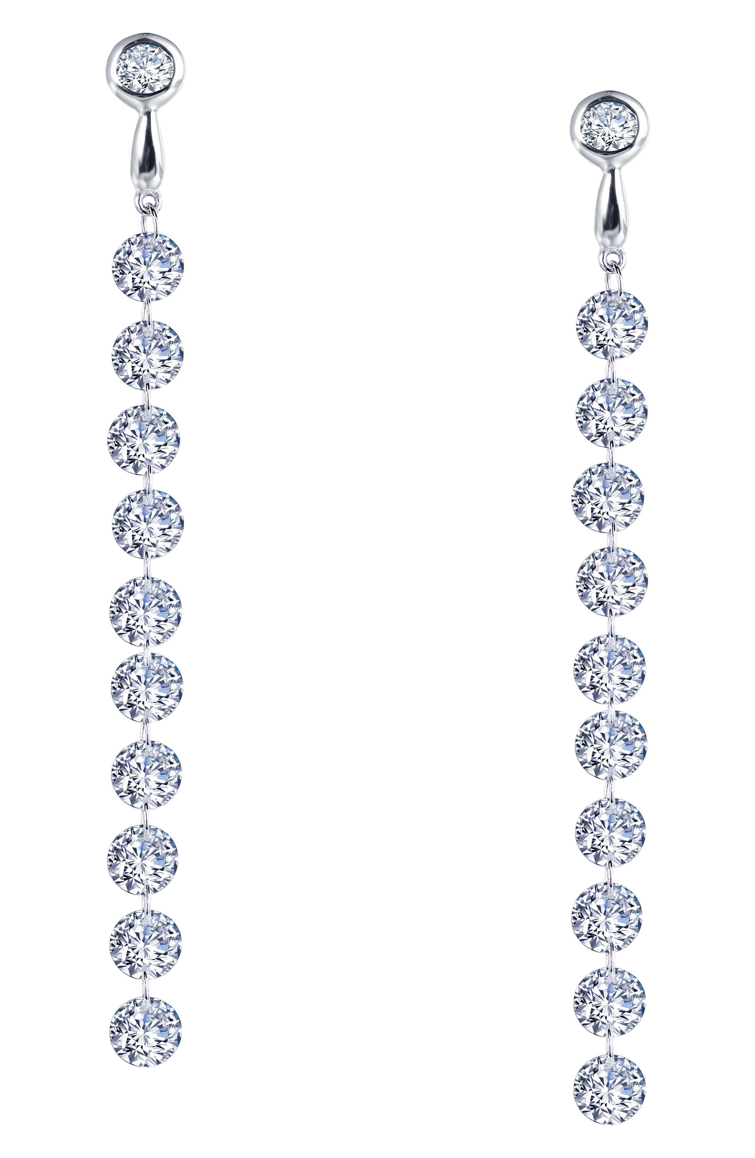 Lafonn Simulated Diamond Linear Drop Earrings