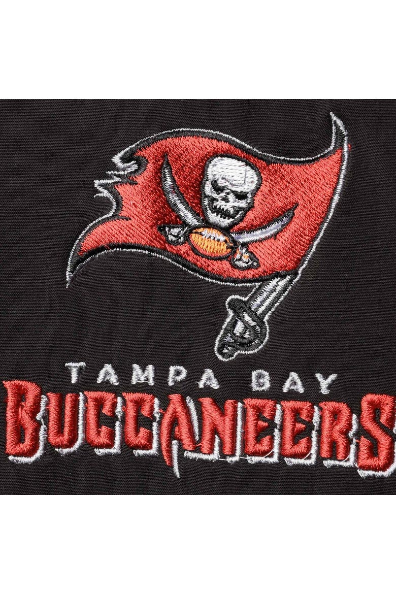 Men's Dunbrooke Black/Gray Tampa Bay Buccaneers Big & Tall Alpha Full-Zip Hoodie Jacket, Alternate, color, Black