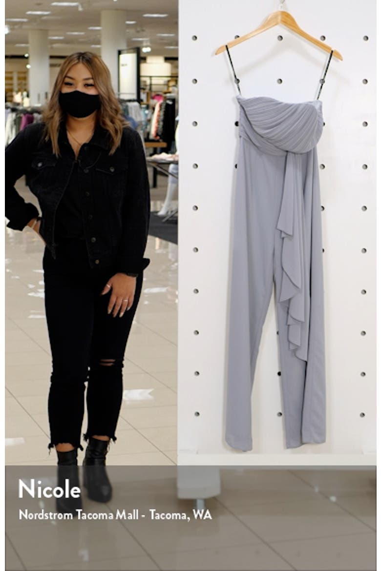 Strapless Ruffle Jumpsuit video