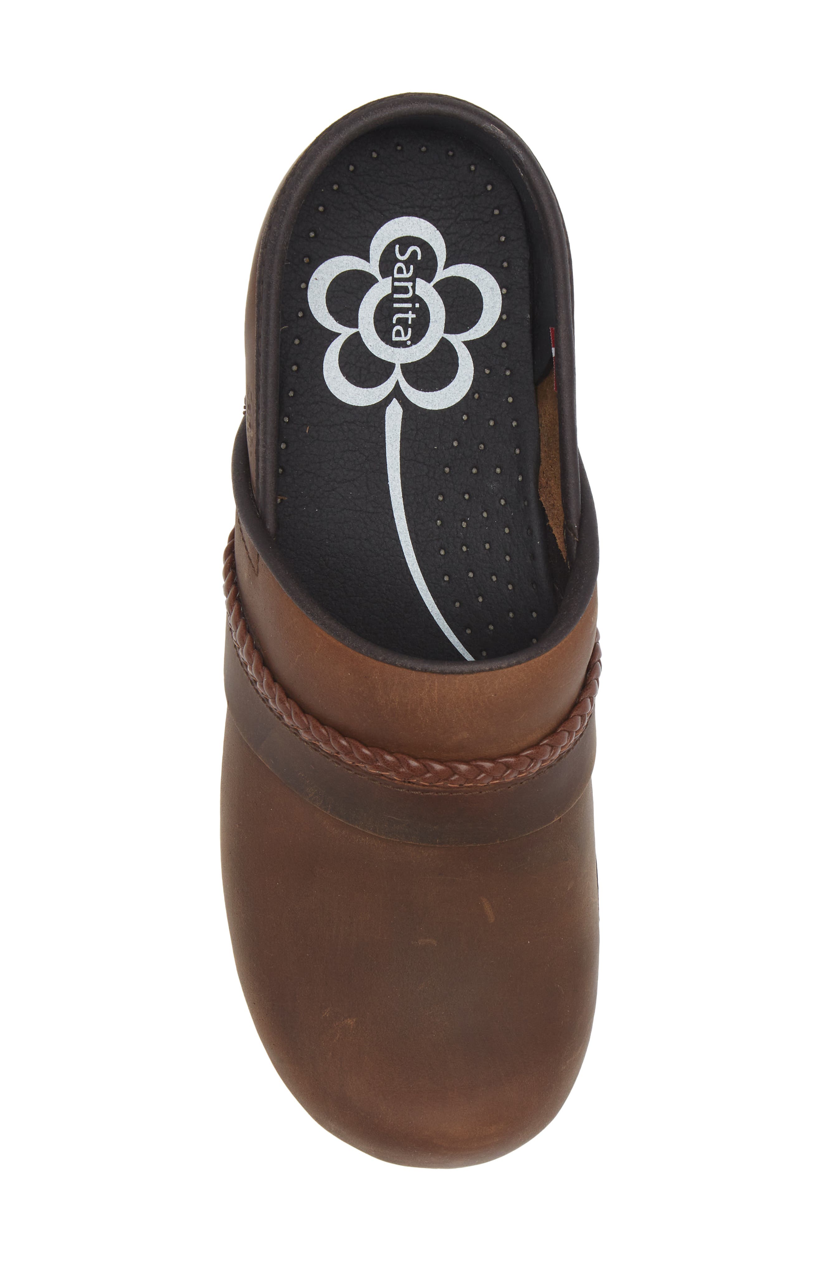 Sanita Lorette Clog, Alternate, color, Antique Brown