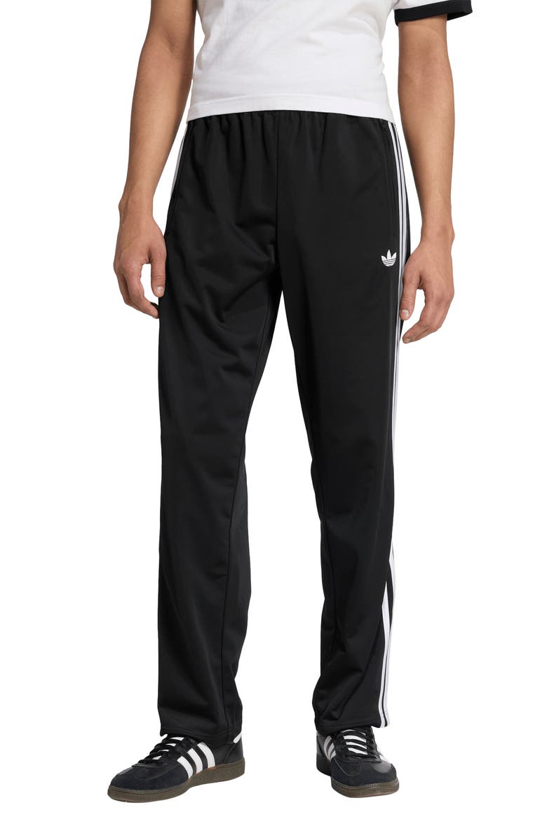 adidas Firebird Recycled Polyester Track Pants, Main, color, Black
