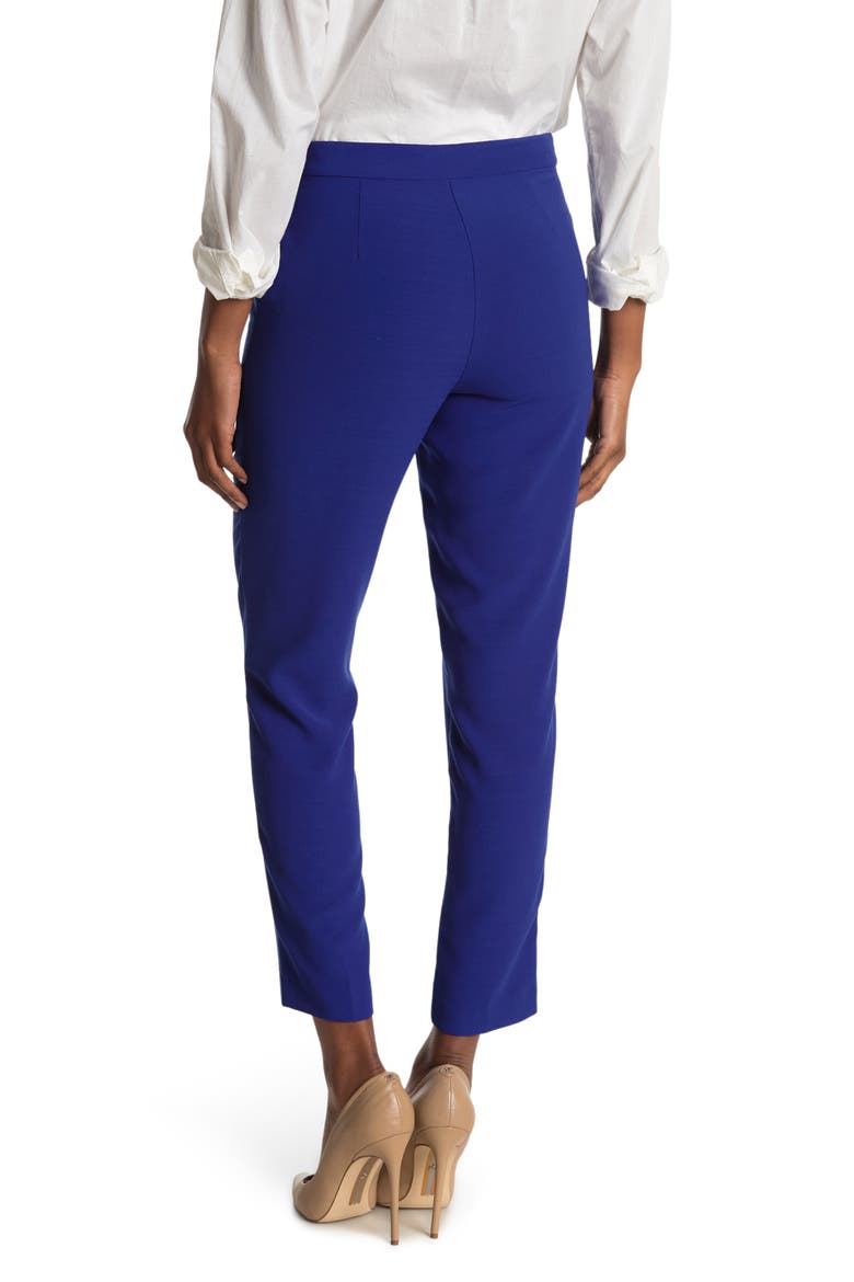 Straight Leg Trouser Pants, Alternate, color, BLU