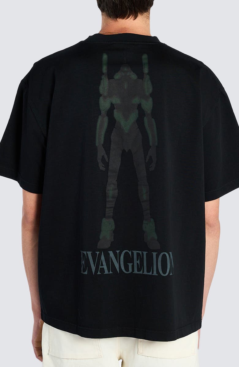 PLEASURES x Neon Genesis Evangelion Angel Attack Cotton T-Shirt, Alternate, color,