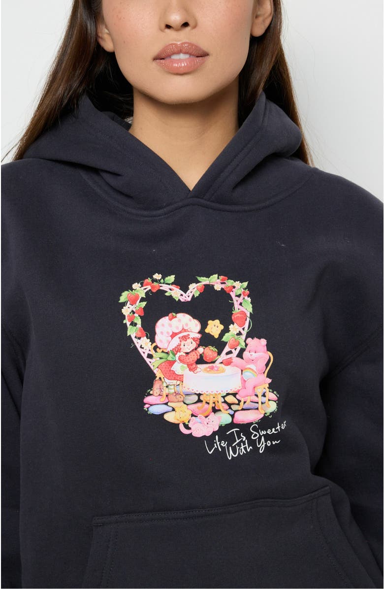 Samii Ryan LIFE IS SWEET HOODIE, Main, color, Black