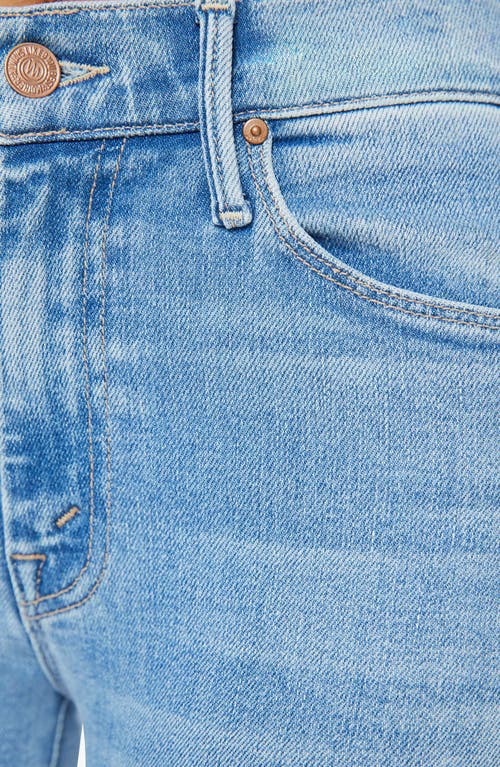 Mother The Tomcat Roller Skimp High-rise Wide-leg Jeans In Blessing In Disguise