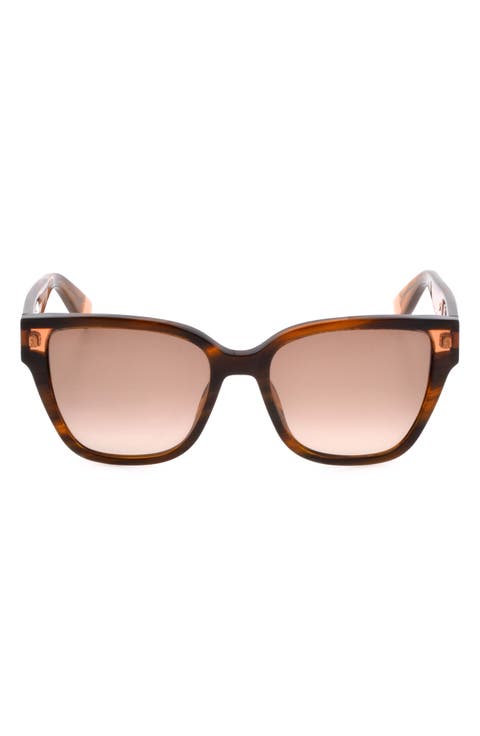 59mm Cat Gradient Sunglasses