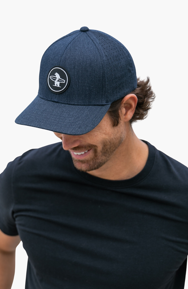 Everyday California Repreve Recycled Diego Performance Snapback Hat, Main, color, Charcoal