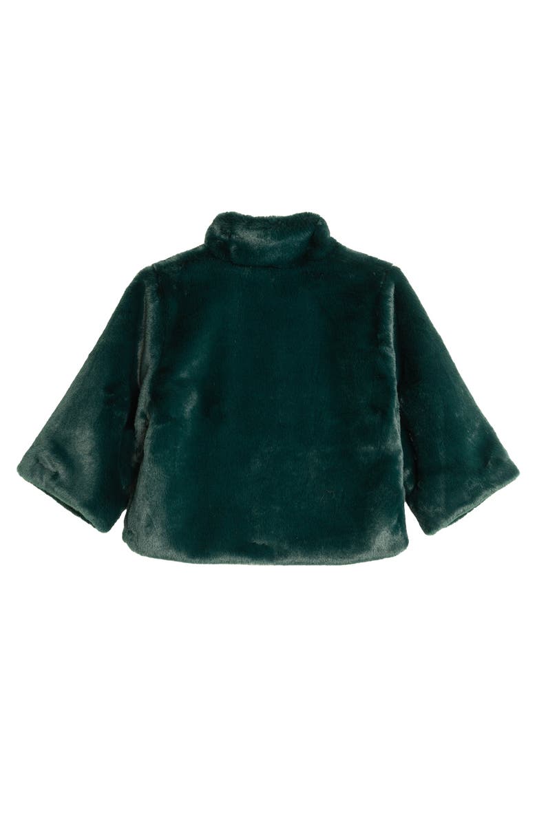 Echo Quilted Poncho, Alternate, color, Black