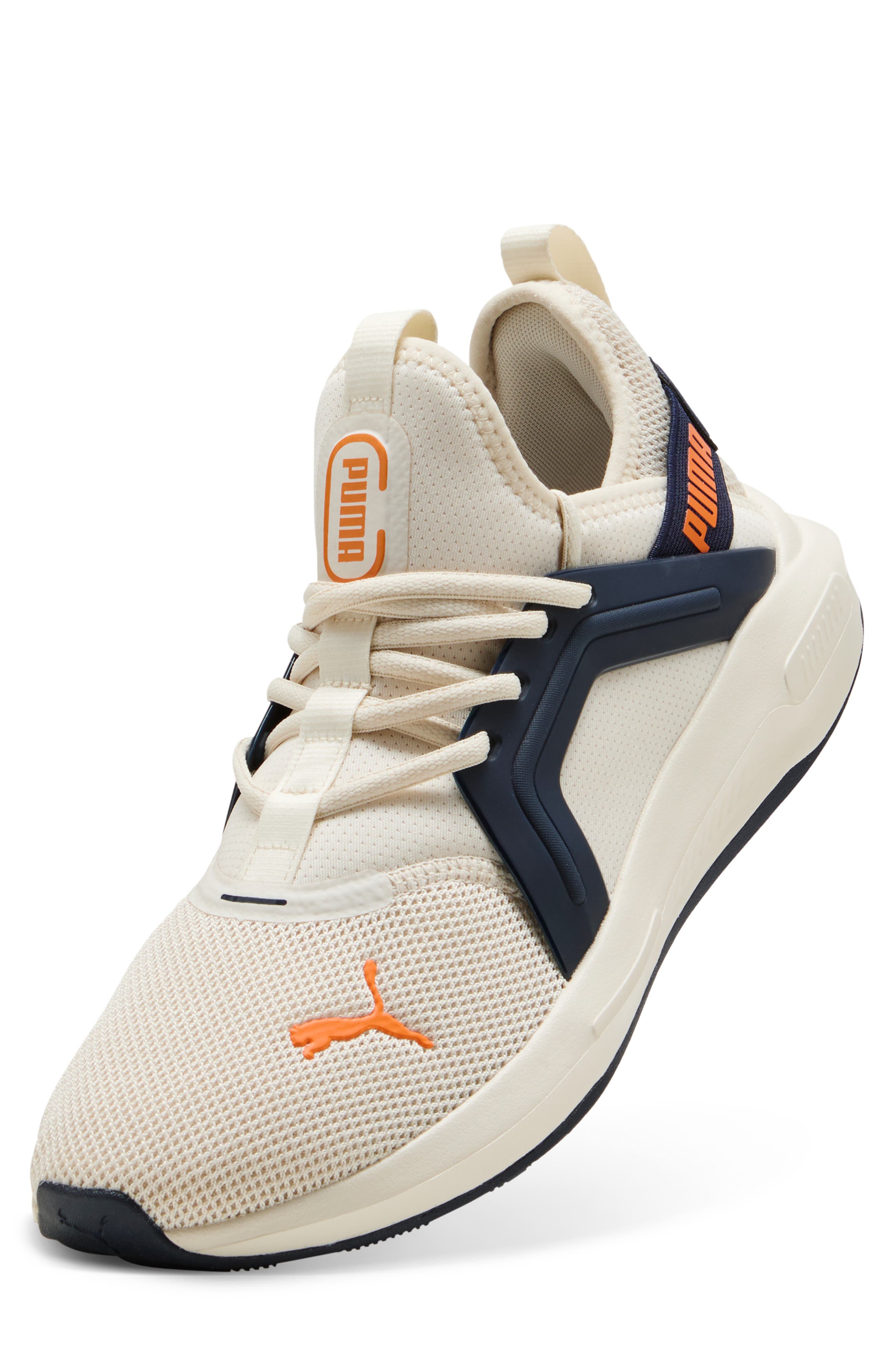 PUMA Softride Enzo 5 Sneaker, Alternate, color, Alpine Snow/ White/ Navy