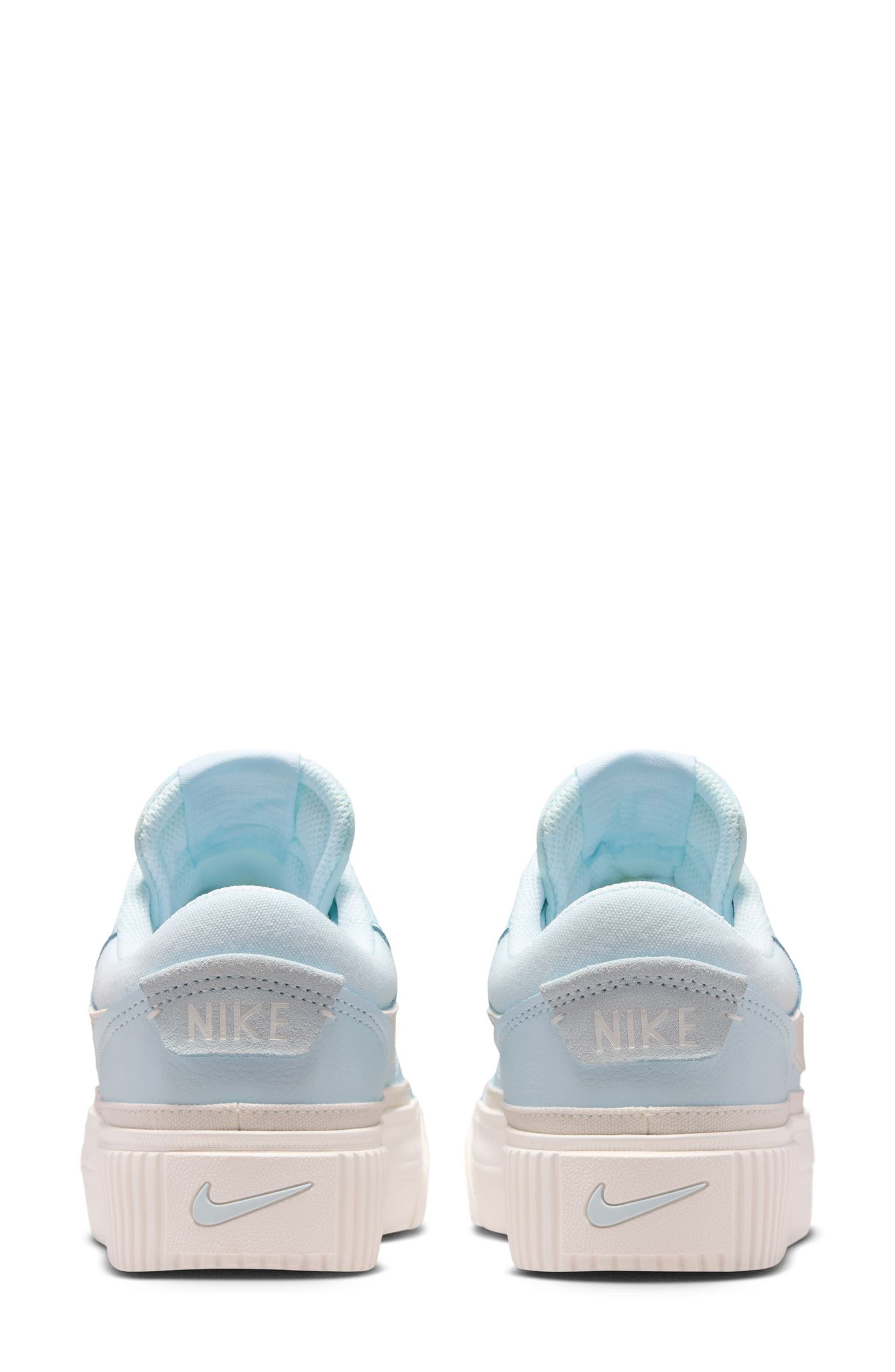 Court Legacy Lift Platform Sneaker, Alternate, color, GLACIER BLUE/ SAIL
