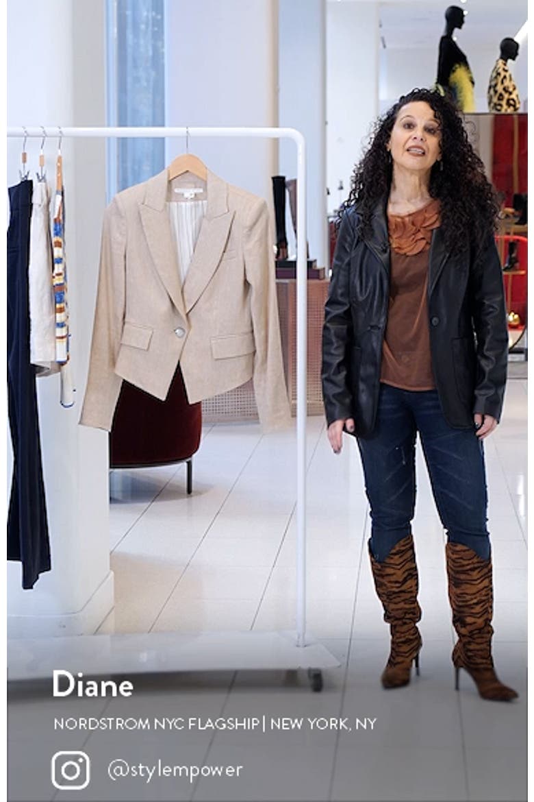 Hosanna Linen Blend Dickey Jacket video