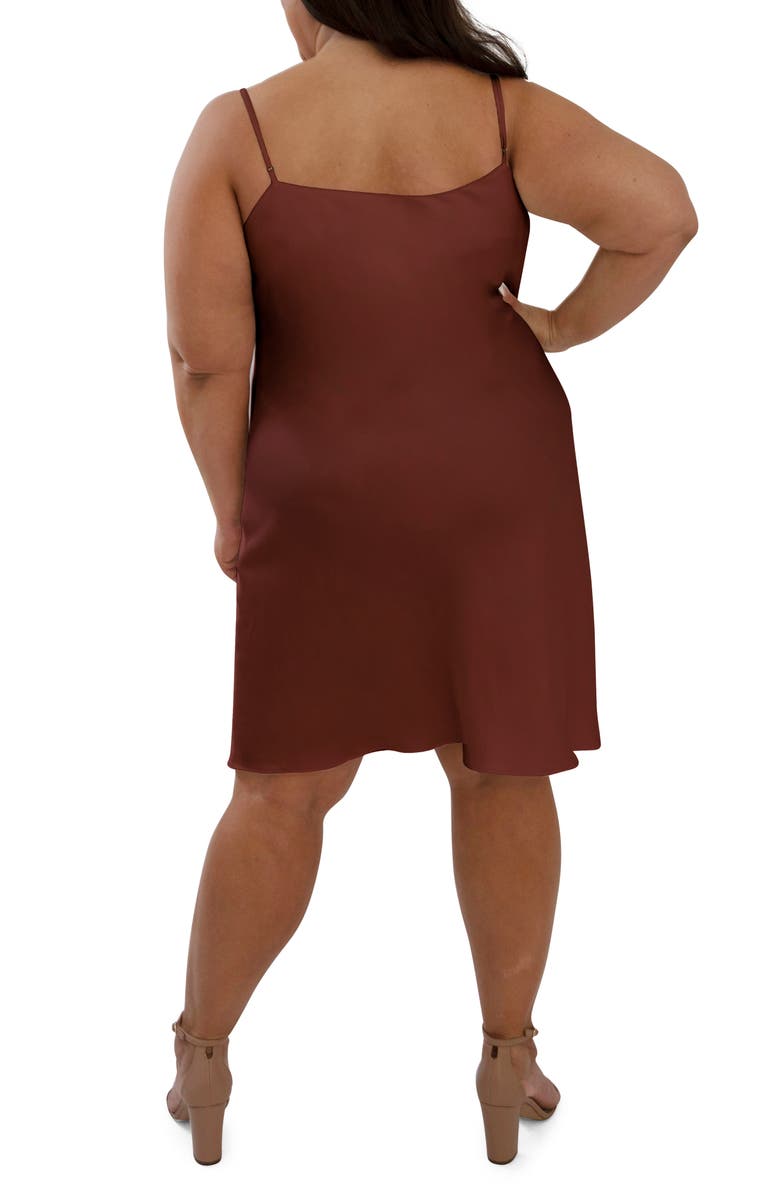 Marée Pour Toi Cowl Neck Slipdress, Alternate, color,