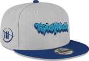 New Era Men's New Era  Gray/Blue TRACKHOUSE RACING Graffiti 9FORTY Adjustable Hat