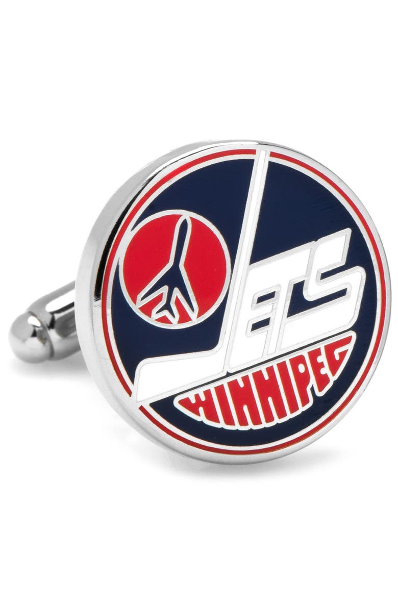 Cufflinks, Inc. NHL Vintage Winnipeg Jets Cuff Links, Alternate, color,