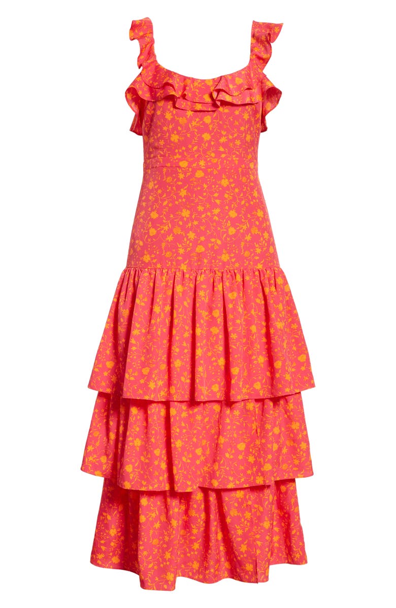 LIKELY Janie Floral Tiered Dress, Alternate, color,