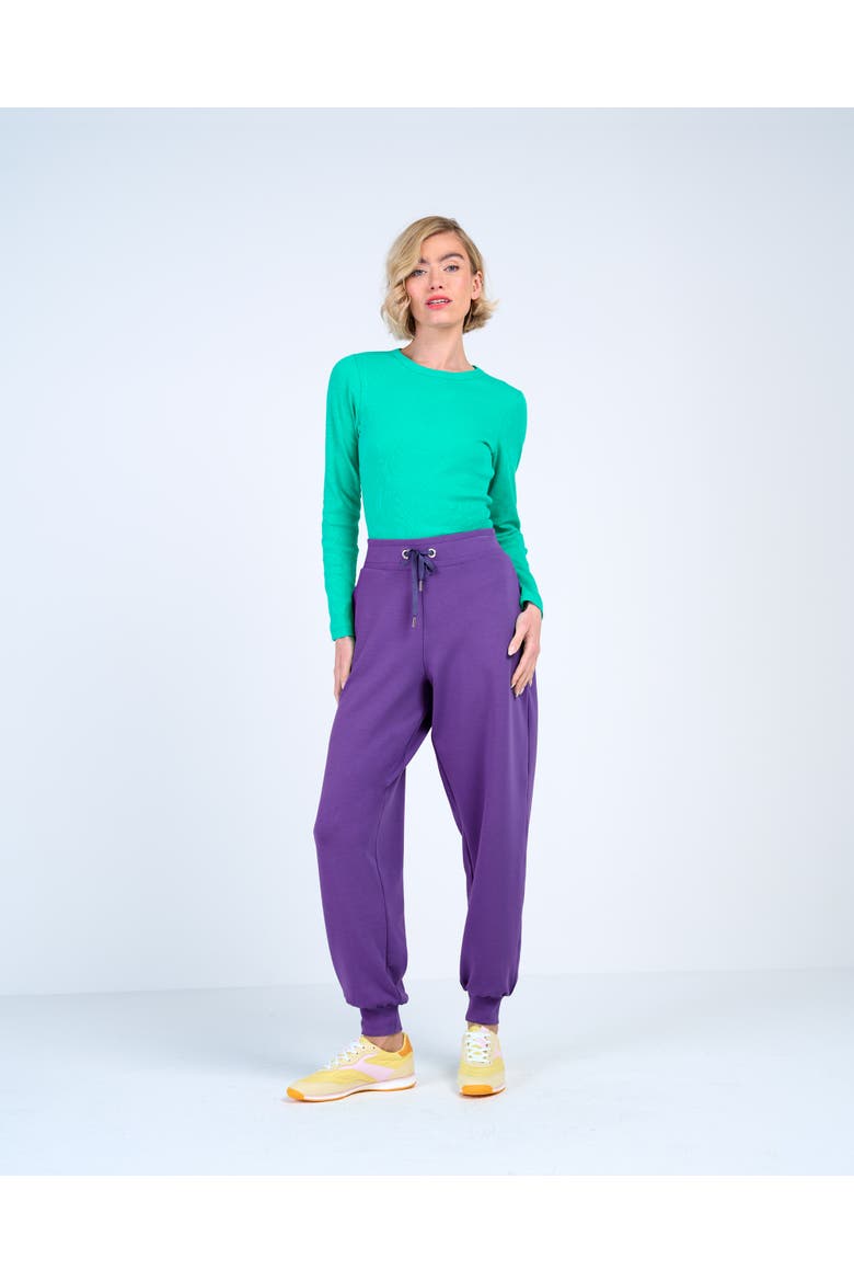 Soft Sweat Cuffed Hem Jogger, Main, color, Ultra Violet