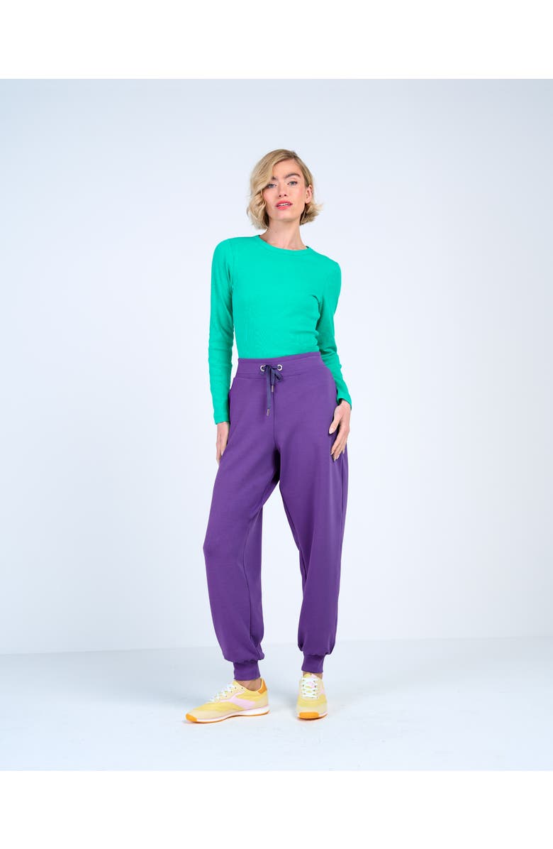 Kettlewell Soft Sweat Cuffed Hem Jogger, Main, color, Ultra Violet