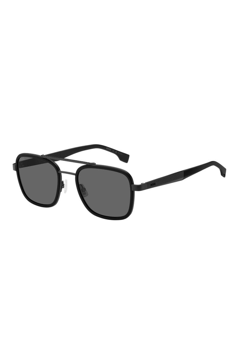 1486/S 54mm Square Sunglasses, Alternate, color, MATTE BLACK