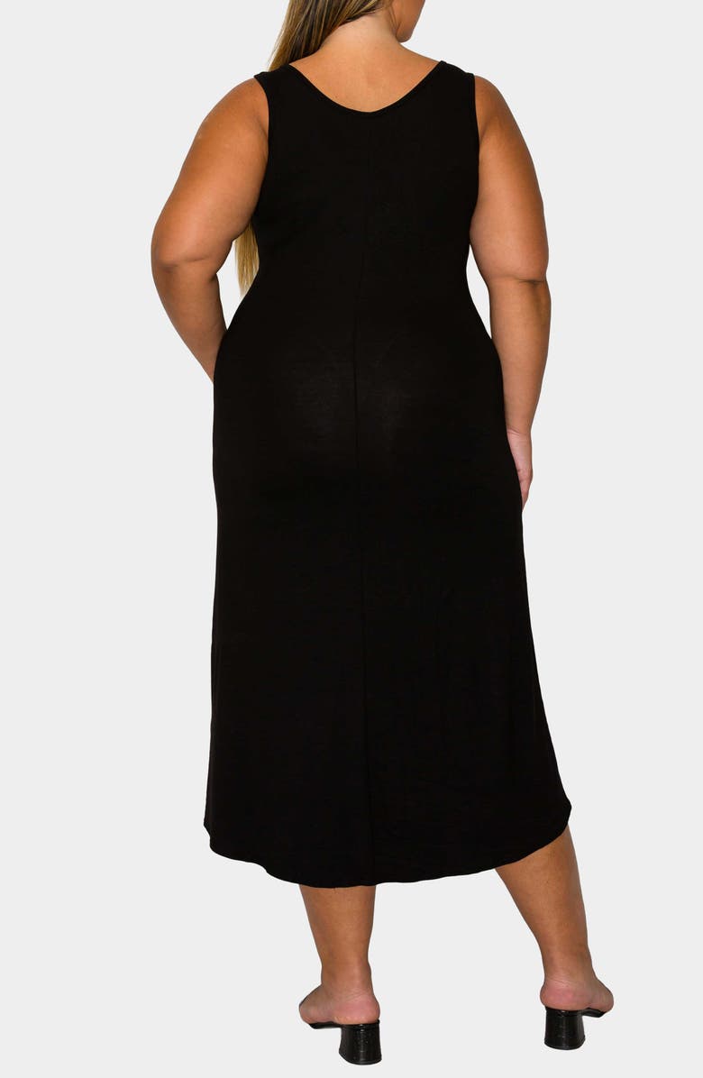 L I V D Mellie Sleeveless Jersey Maxi Dress, Alternate, color, Black