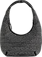 Madewell The Medium Crystal Embellished Oiled Suede Top Handle Bag