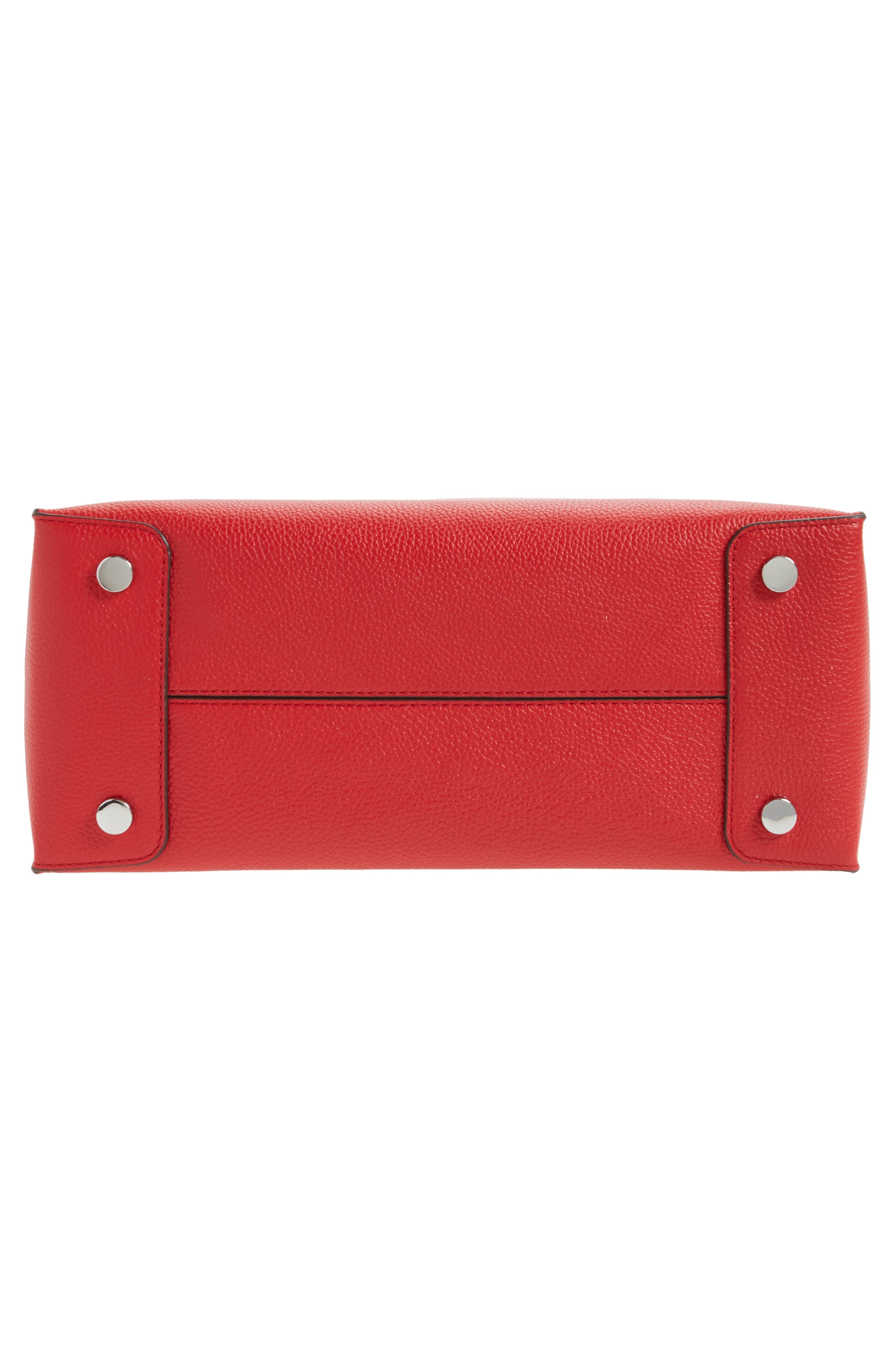 'Large Mercer' Tote, Alternate, color, BRIGHT RED