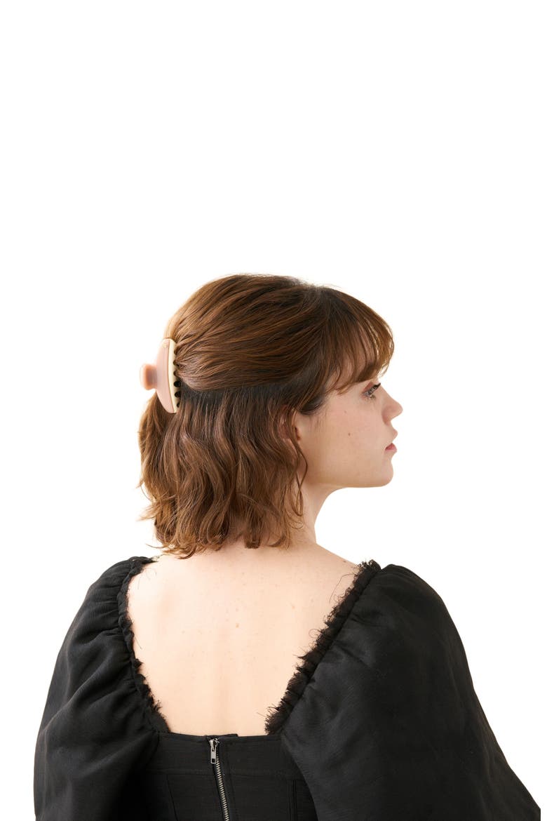 Vendome Hair Claw Clip, Alternate, color, Red
