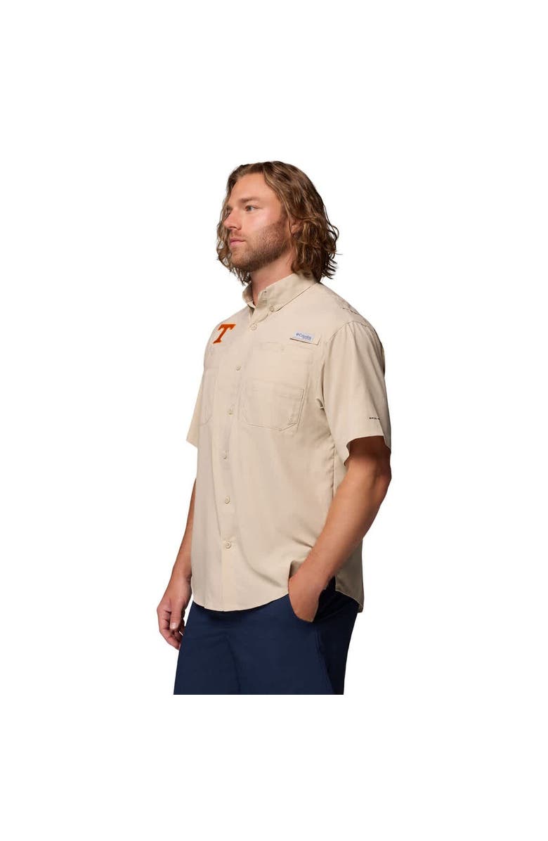 Columbia Men's Columbia Tan Tennessee Volunteers Tamiami Omni-Shade Button-Down Shirt, Alternate, color, Tan